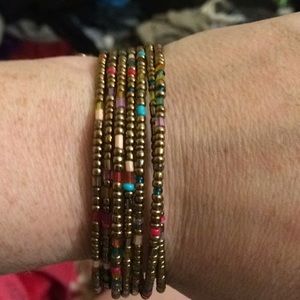 Handmade memory wire multi